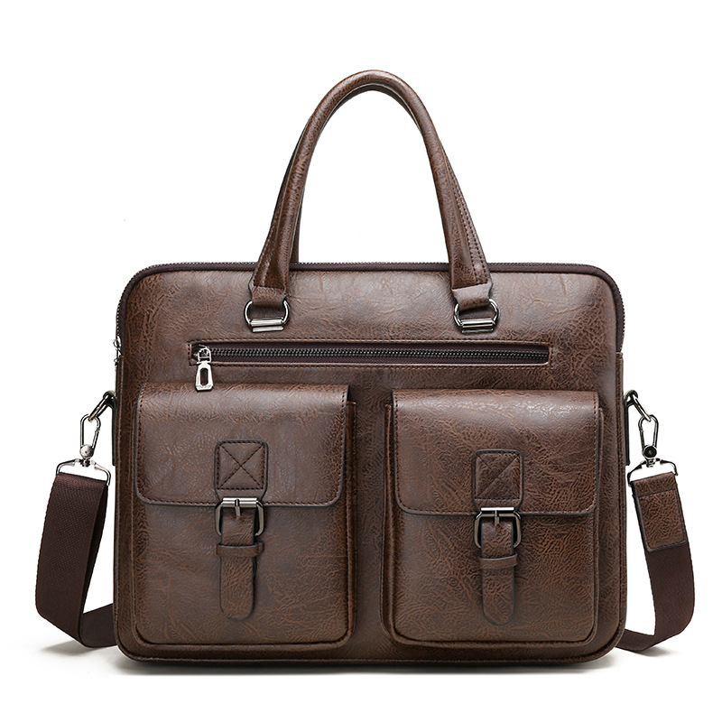Роскошный брендовый деловой по – обзор и цена Leather Work Bag Men
