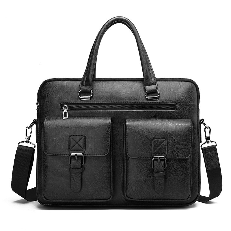 Роскошный брендовый деловой по – обзор и цена Leather Work Bag Men
