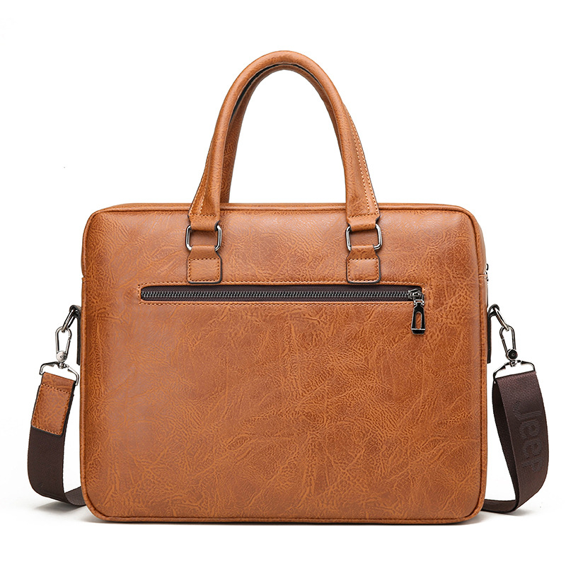 Роскошный брендовый деловой по – обзор и цена Leather Work Bag Men