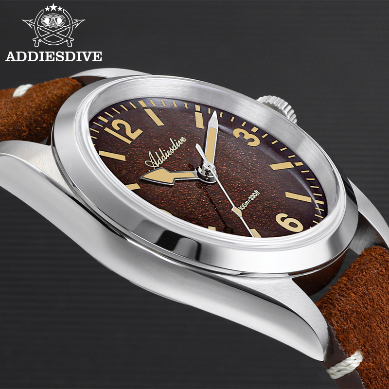 Часы ADDIESDIVE 36 мм, 200 м,  – обзор и цена Leatherwork Tools