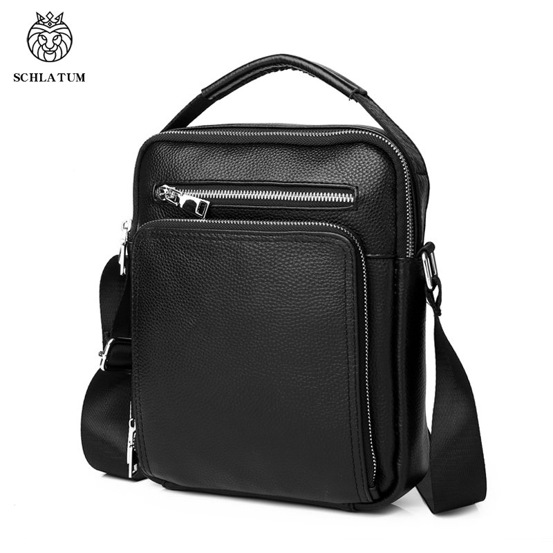 SCHLATUM Мужская сумка через п – обзор и цена Leather Work Bag Men
