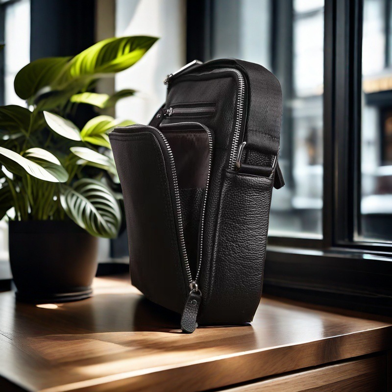 Водонепроницаемая мужская сумк – обзор и цена Leather Work Bag Men